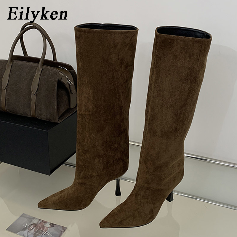 Eilyken – zimowe, w stylu retr – Knee High Boots Women recenzja i cena