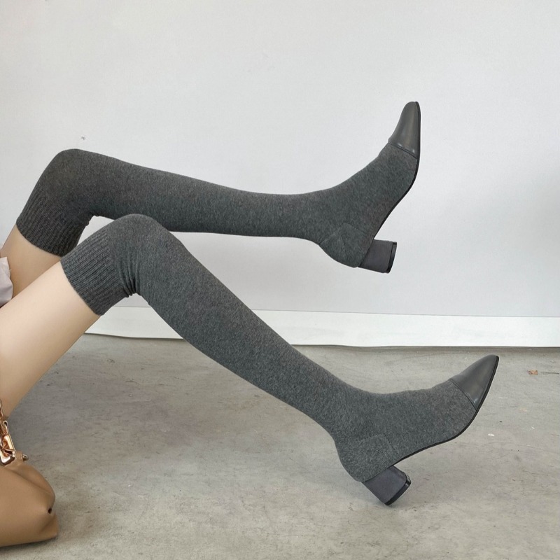Wysokie skarpety do kolan, but – Sock Boot Women recenzja i cena