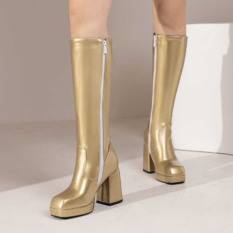 Zielone zimowe damskie buty do – Knee High Boots Women recenzja i cena