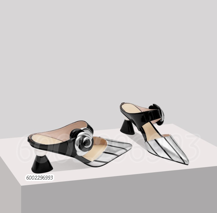 Damskie klapki z ostrym noskie – Mule Slip On recenzja i cena