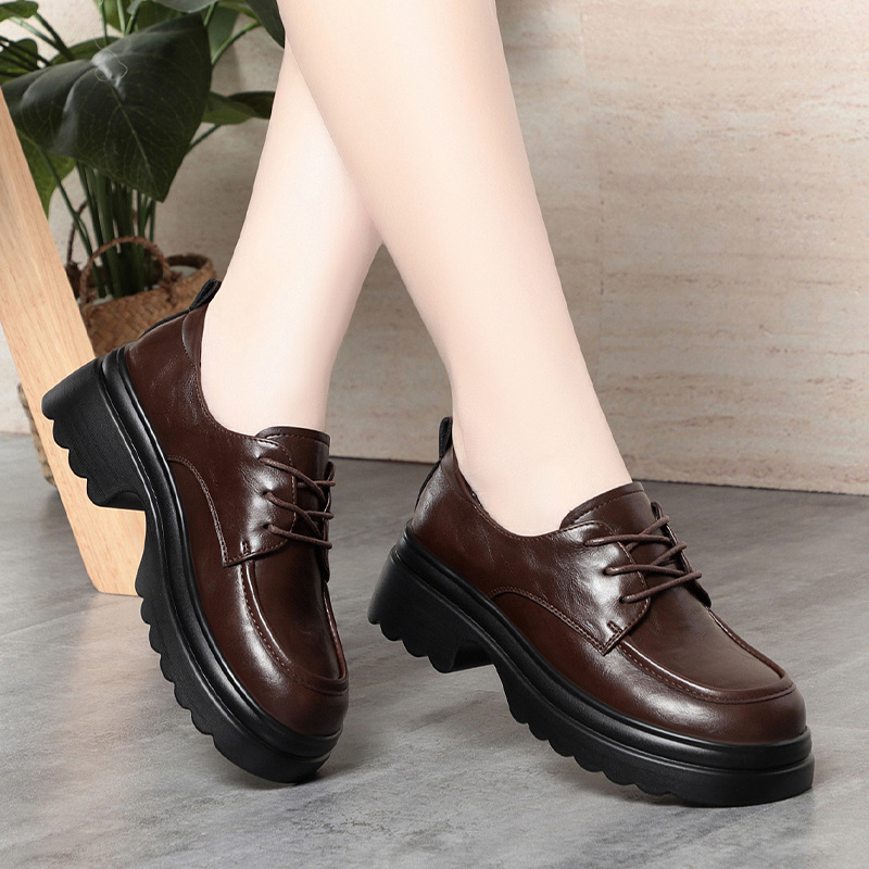 Damskie buty Oxford z miękkiej – Oxford Lace Up Women recenzja i cena